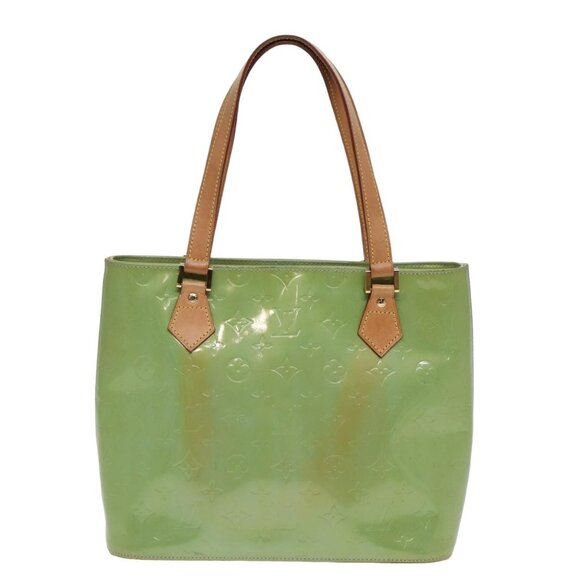 Louis Vuitton Green Monogram Vernis Houston Hand Bag - Picture 1 of 16